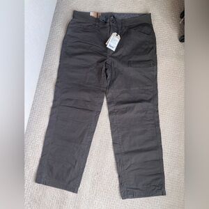 Dark grey Prana Kragg pants. NWT